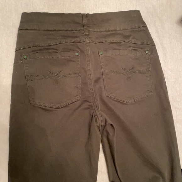 Parasuco Dark Green Pants - Picture 2 of 6